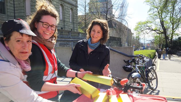 Pro Velo spendet 12,7 Millionen Franken an die ETH Zürich